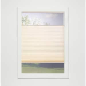 Alabaster Cordless Top-Down Bottom-Up Light Filtering Eco Polyester Cellular Shades - 56 in. W x 48 in. L