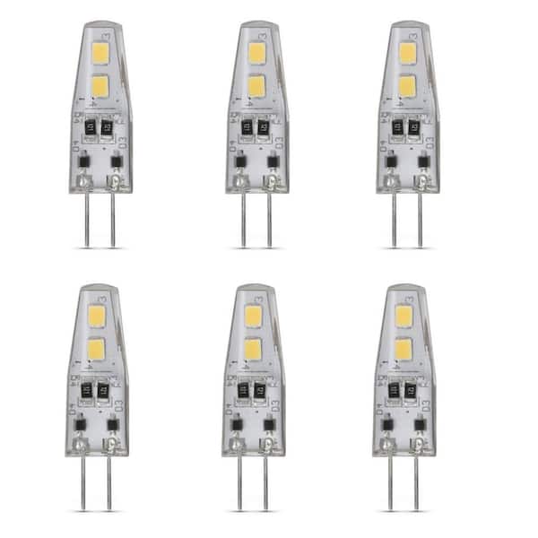 10-Watt Equivalent (3000K) T4 G4 Bi-Pin Base 12-Volt Landscape LED Light  Bulb (6-Pack)