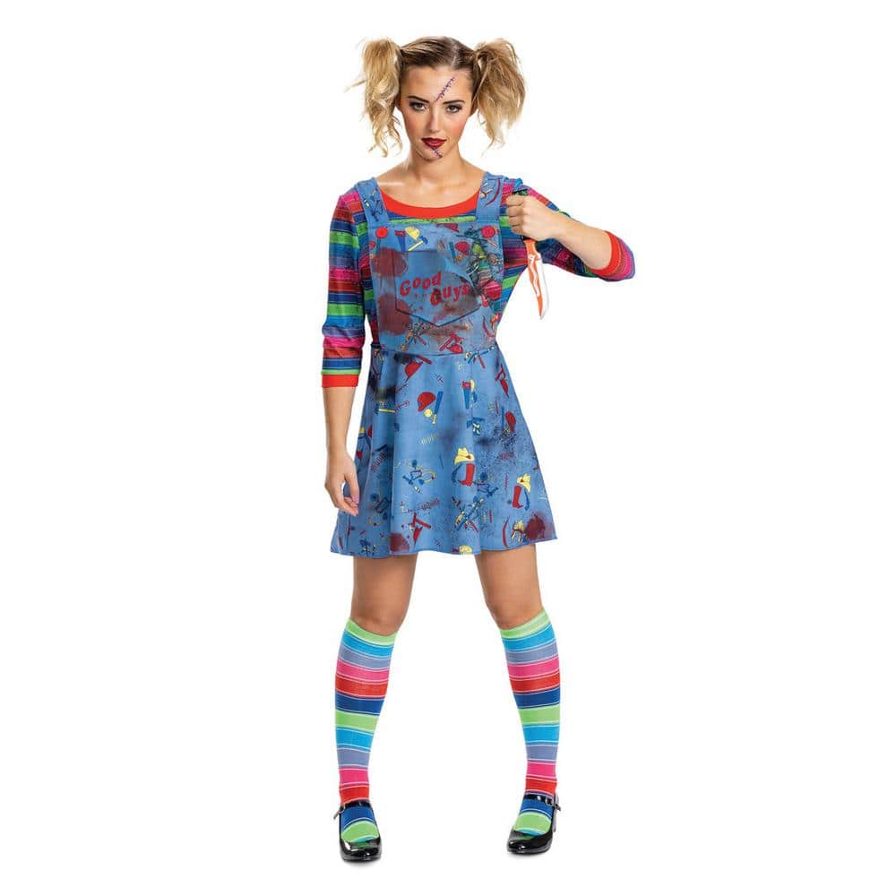 Women's Deluxe Chucky Costume - Large - Adult Halloween Costume