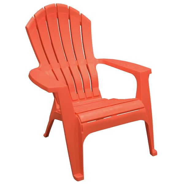 StyleWell RealComfort Carnival Resin Plastic Adirondack Chair