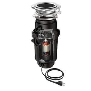 Lite Series 1/3 HP Continuous Feed Garbage Disposal with Power Cord and Universal Mount