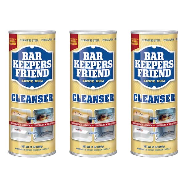 Bar Keepers Friend 21 oz. All-Purpose Cleanser and Polish (3-Pack)