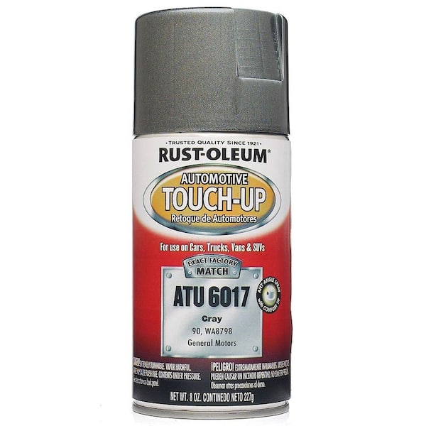 Rust-Oleum Automotive 8 oz. Gray Auto Touch-Up Spray (6-Pack)