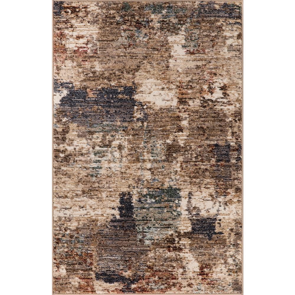 Venice Multi 3 ft. x 4 ft. Abstract Area Rug price history on PriceWatchPro