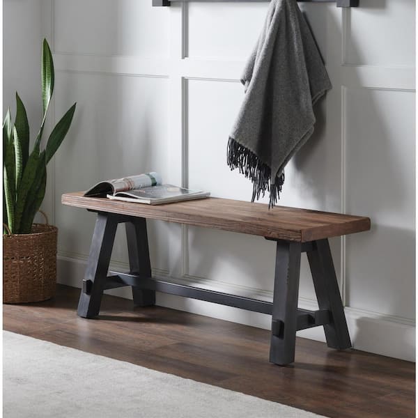 Alaterre Furniture Adam 48 in. L Solid Wood Bench