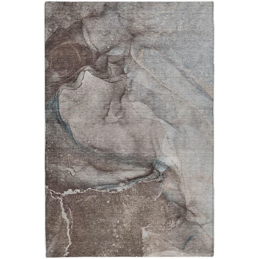 Dream Shag Premium Machine Washable Abstract ADS524 Taupe 9 ft. x 12 ft. Area Rug price history on PriceWatchPro