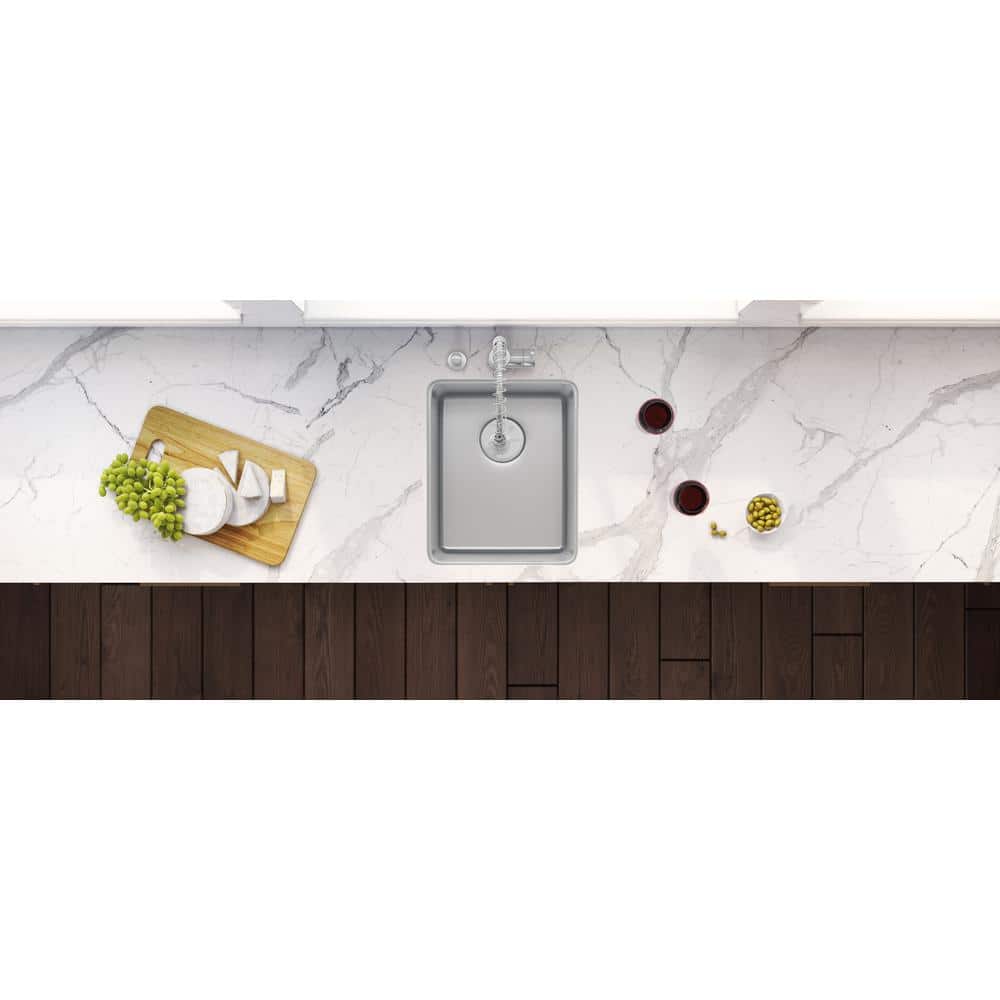 Ruvati 15-inch Stainless Steel Undermount Bar Prep Sink