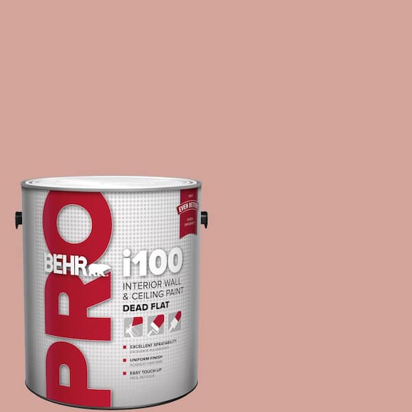 BEHR PRO 1 gal. #S160-3 Bubble Shell Dead Flat Interior Paint