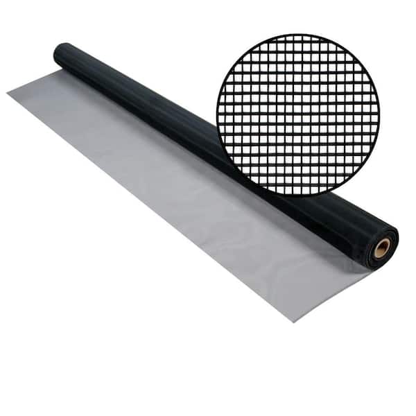48 in. x 50 ft. Charcoal Aluminum Screen
