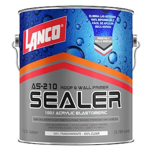 AS-210 1 Gal. 100% Acrylic Clear Roof Primer and Sealer