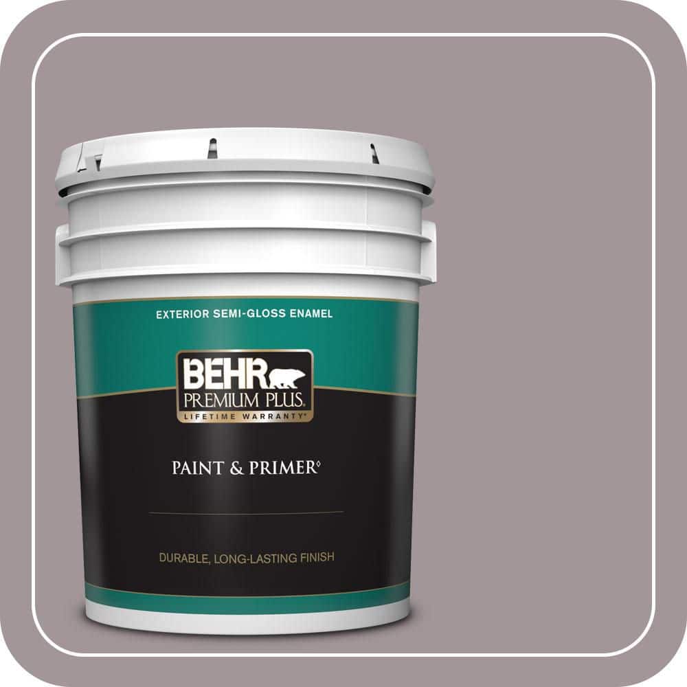5 gal. #PPU17-13 Heather Plume Semi-Gloss Enamel Exterior Paint & Primer price history on PriceWatchPro