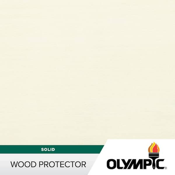 Wood Protector 1 gal. SC-1087 White Solid Exterior Stain Plus Sealer in One