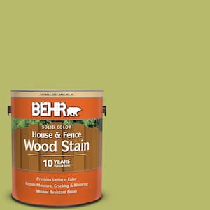 1 gal. #P360-5 Citrus Peel Solid Color House and Fence Exterior Wood Stain