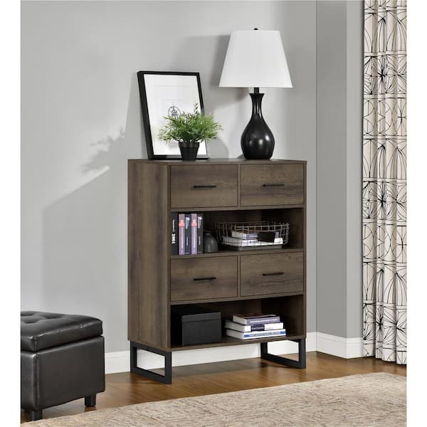 Altra Furniture Candon Sonoma Mocha Oak Bookcase