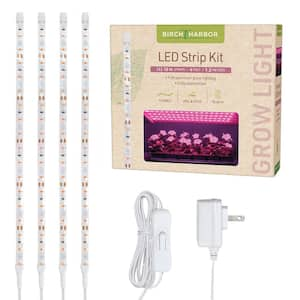 12 in. 10-Watt Strip LED Indoor Grow Lights Kit