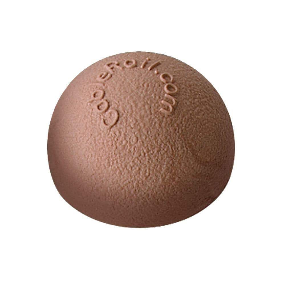 7/16 in. Plastic Brown Dome End Cap for Cable Railing System (10-Pack)