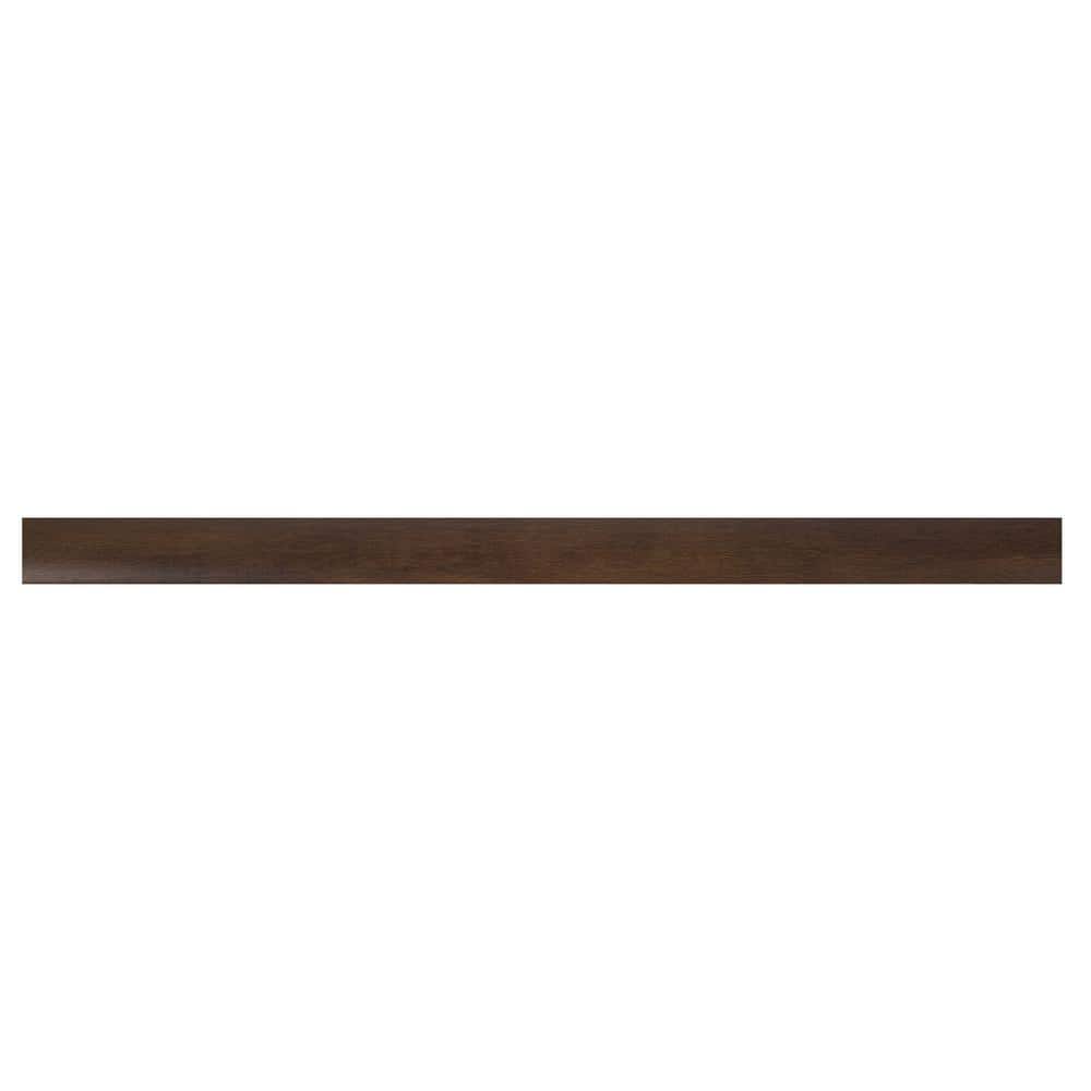 Seasoned Cherry Waterproof Vinyl Baseboard Trim 94" Length