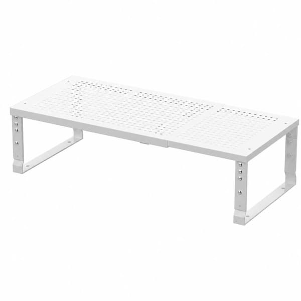 Expandable Adjustable Metal Spice Rack and Kitchen Cabinet Organizer Shelves 16.5 to 26.4 in Wide, 7.8