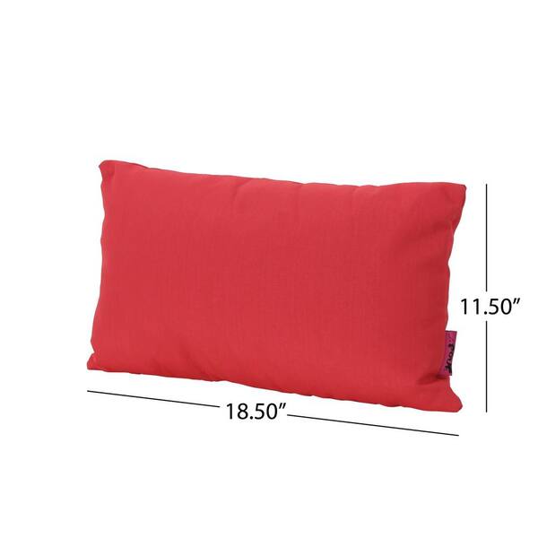 Red Square Pillow