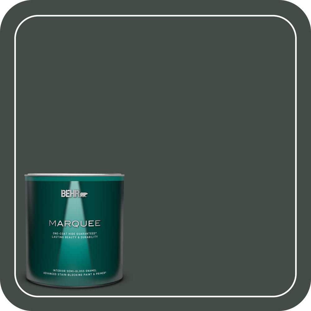 1 qt. Home Decorators Collection #HDC-CL-21 Sporting Green Semi-Gloss Enamel Interior Paint & Primer product image for price tracking