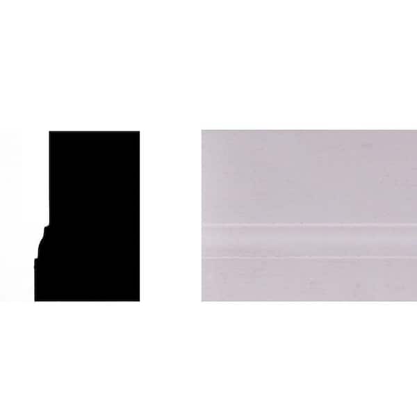 Builders Choice 180 1−1/4 in. x 2 in. Primed Finger Jointed Wood Brickmould Moulding (Sold by Linear Foot)