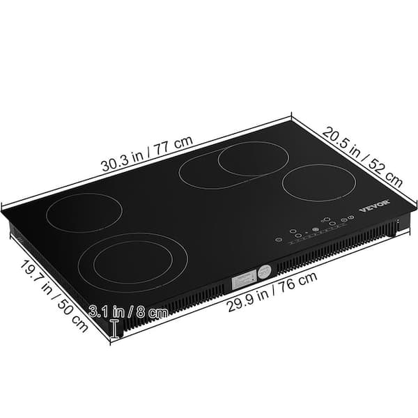Portable Electric Stove Top Electric Cooktop Electric Burner Touch