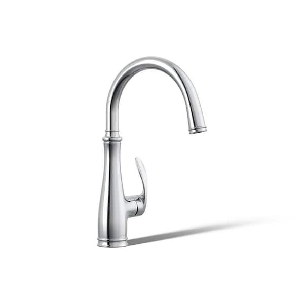 Bellera 1.5 GPM Single-Handle Swing Spout Bar Sink Faucet in Polished Chrome