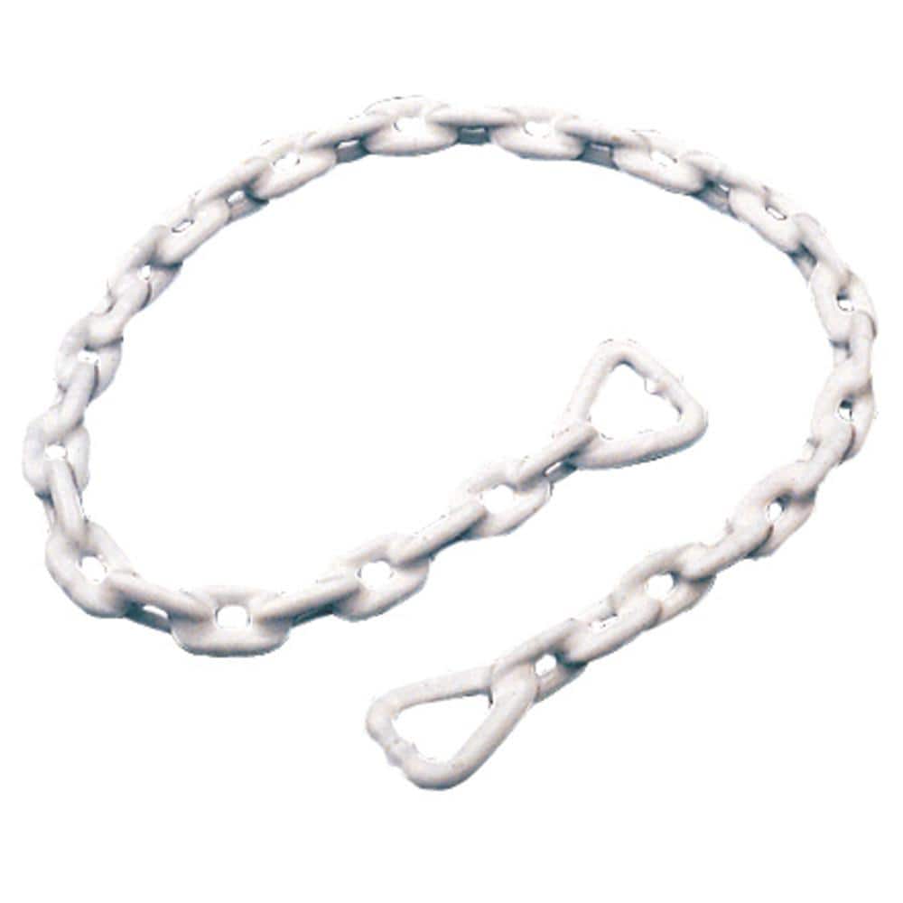 Mirage Pet Products 125-016 CTWT Anchors Nylon Ribbon Collar White