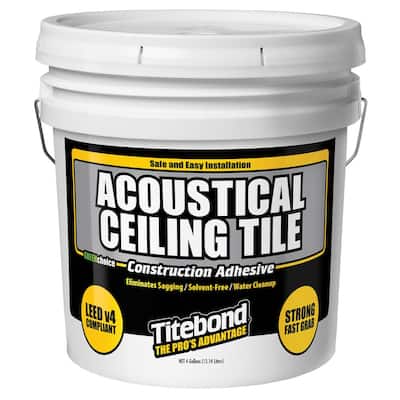4 Gal. Greenchoice Acoustical Ceiling Tile Adhesive