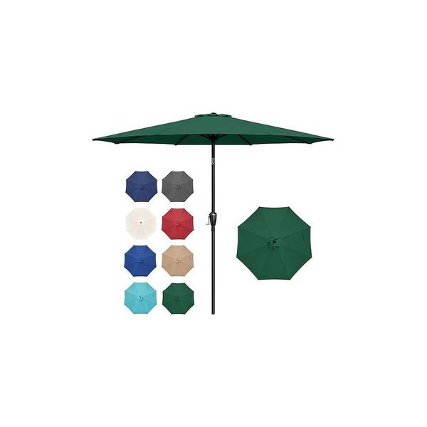 best 8 patio umbrella Wooden 13ft 8-Rib dyed acrylic canopies are water MASTERCANOPY Valance Patio Umbrella for