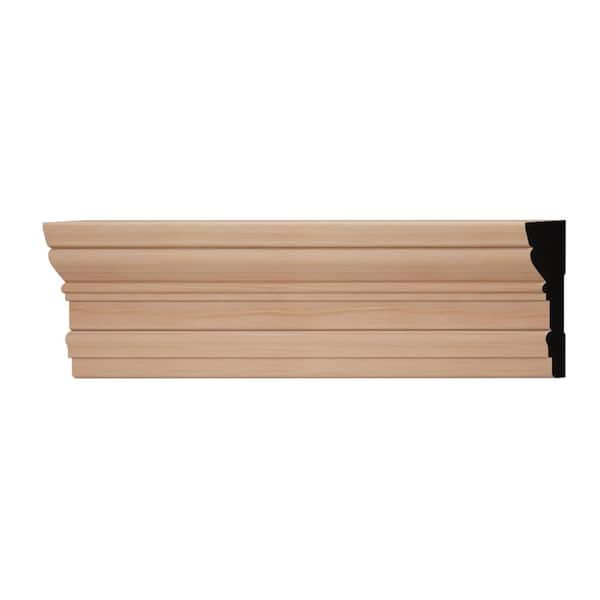 Ekena Millwork WM318 0.88 in. D x 3.25 in. W x 6 in. L Wood (Cherry) Casing Sample