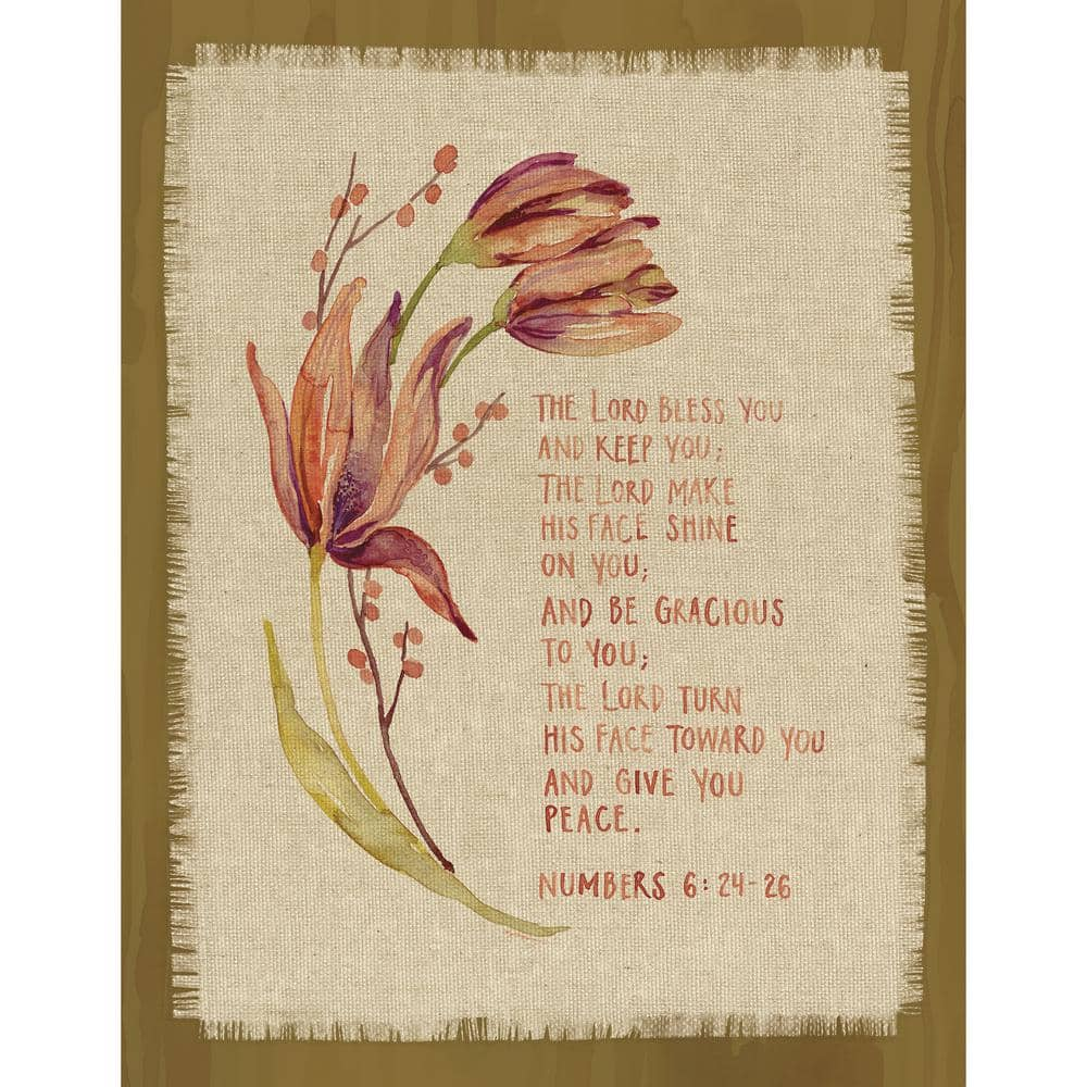 Numbers 6:24-26 Scripture Blanket