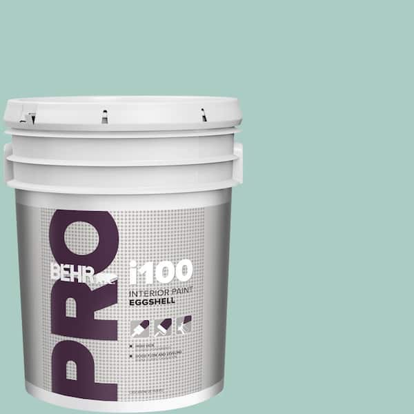 BEHR PRO 5 gal. #M440-3 Baby Aqua Eggshell Interior Paint