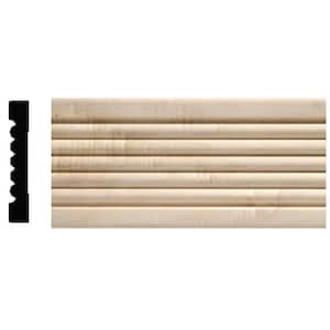 1753-4FTWHW .5 in. D X 3 in. W X 47.5 in. L Unfinished White Hardwood Casing Moulding