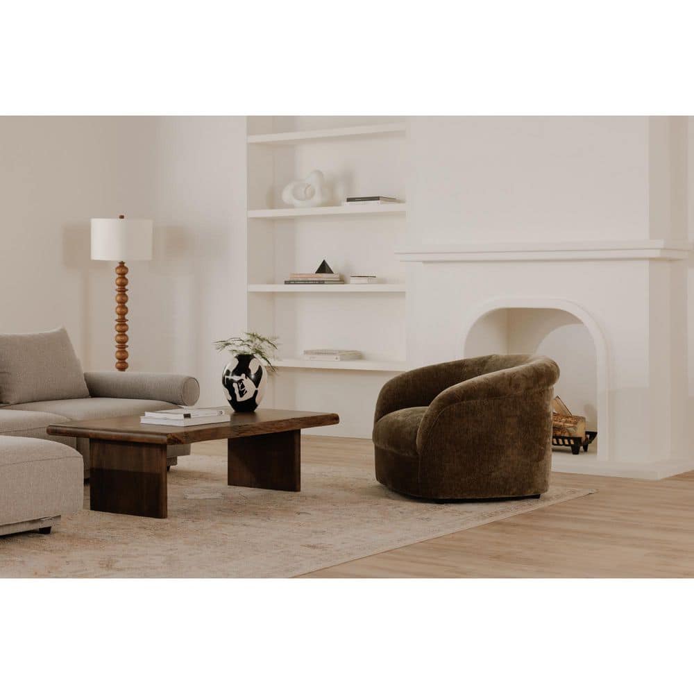 Isaac Dark Green Velvet Arm Chair with Rolled Arm Design price history on PriceWatchPro