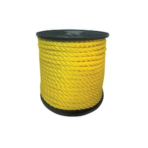 BoatTector Twisted Polypropylene - 1/2 in. x 600 ft., Yellow