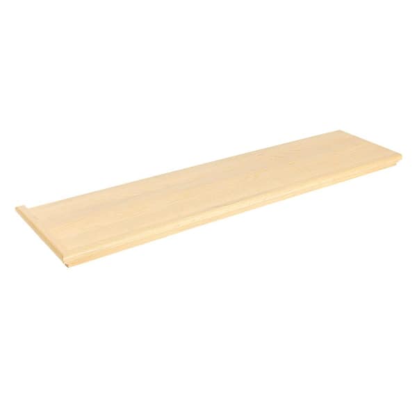 Stairtek 0.625 in. x 11.5 in. x 60 in. Prefinished Shenandoah White Oak Left Return Retread