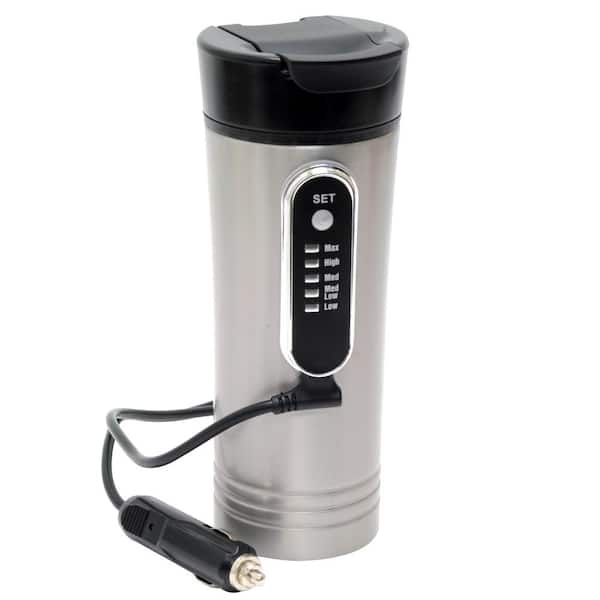 RoadPro RP0719 12-Volt 15oz Premium Heated Travel Mug