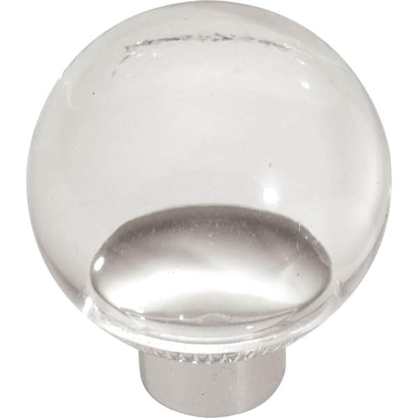 HICKORY HARDWARE Midway 1-1/4 in. Lucite Cabinet Knob