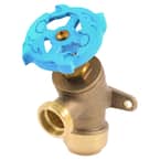 3/4 in. Push-to-Connect x MHT Brass Garden Valve with Drop Ear
