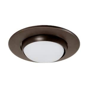 NICOR 6 in. Oil Rubbed Bronze Recessed Eyeball Trim 17506OB - The Home ...