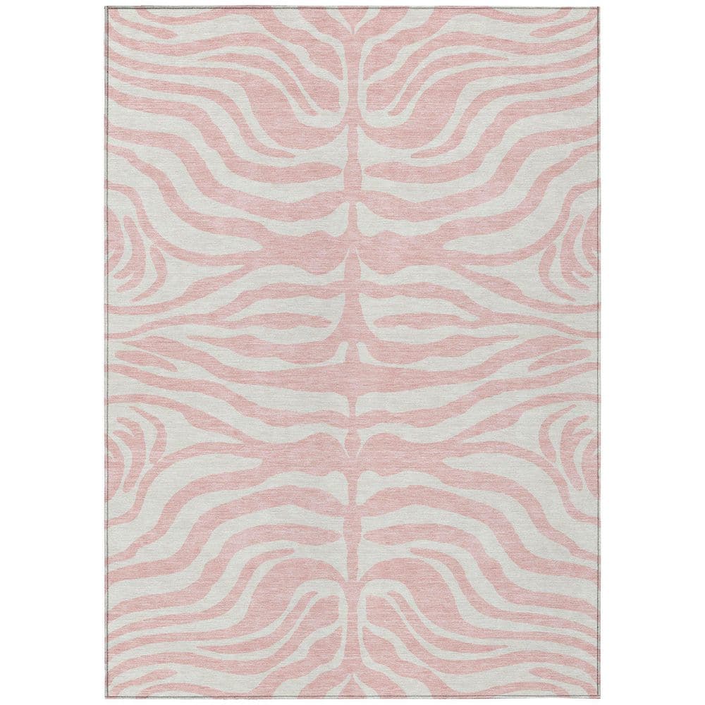 Chantille Machine Washable Indoor/Outdoor Abstract ACN1042 Pink 2 ft. 6 in. x 3 ft. 10 in. Area Rug price history on PriceWatchPro