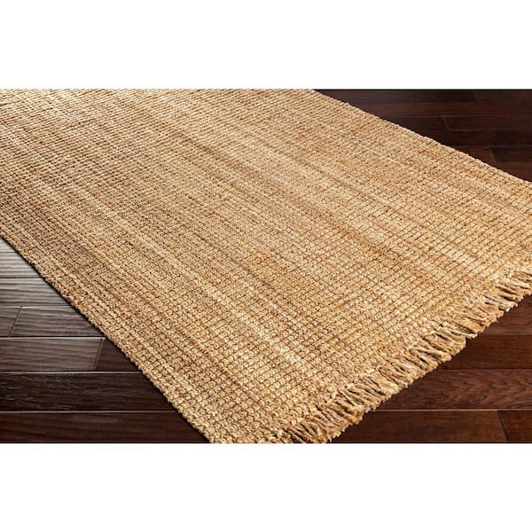 Luca Tan Doormat 3 ft. x 5 ft. Cottage Indoor Area Rug