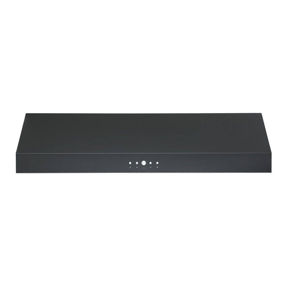 Ancona 36" Black Stainless Steel Under Cabinet Range Hood