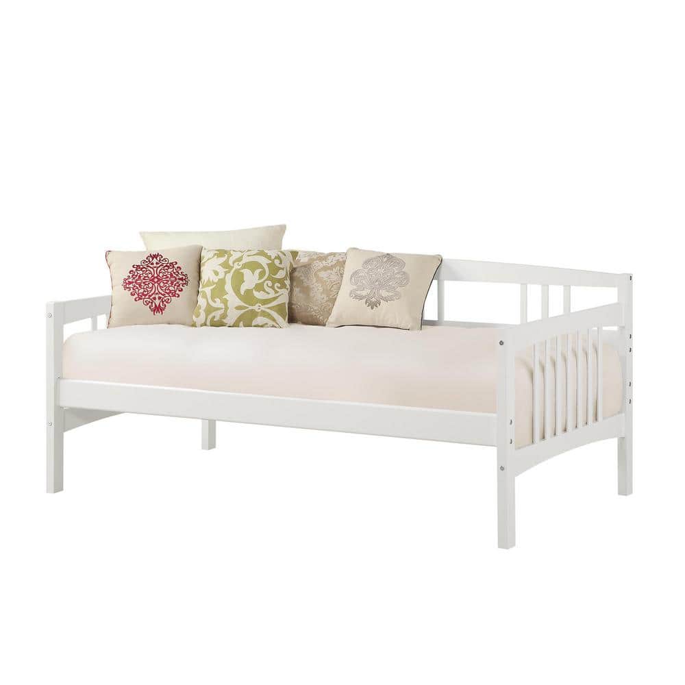 Dorel Living Kayden White Twin Daybed FA6394W The Home Depot