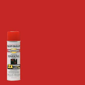15 oz. Safety Red 2X Distance Inverted Marking Spray Paint (6-Pack)