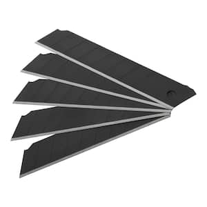 18 mm Black Steel Snap Blades (10-Pack)