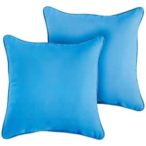 Cubilan 18 in. x 18 in. Outdoor Water Resistance Decorative Pillows with  Inserts for Patio Furniture, Throw Pillow (Pack of 2) B0B2J4N6JD - The Home  Depot