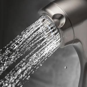 Earth Spa 3-Spray with 1.5 GPM 2.7-in. Wall Mount Handheld Shower Head in Brushed Nickel, (12-Pack)