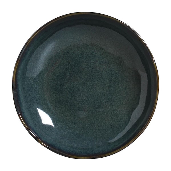 PORTO BRASIL 26.91 fl. oz. Oceano Dark Blue Stoneware Salad Bowl (Set of 6)